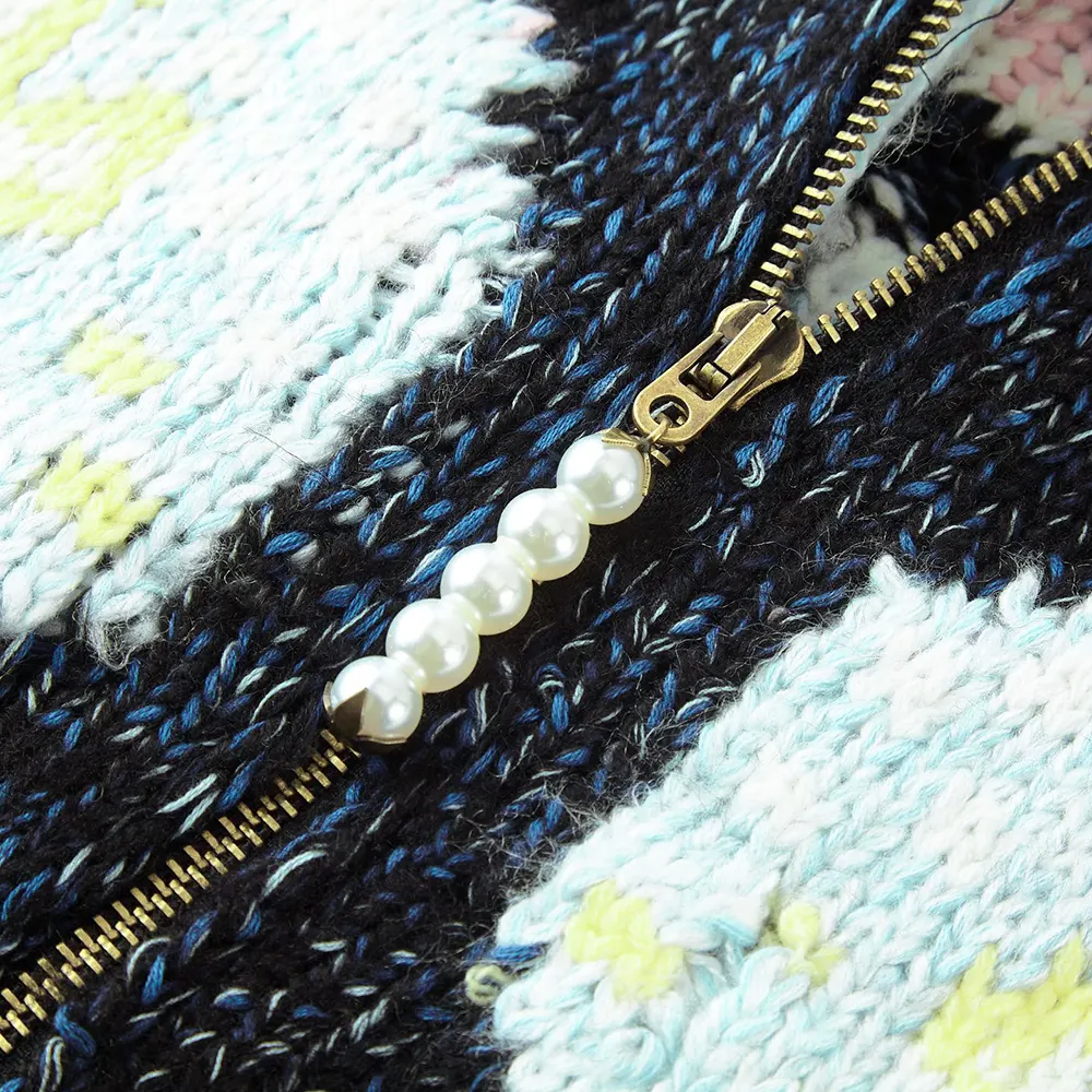 Louis Vuitton Women Zippered Knitted Blouson 1AIMB0