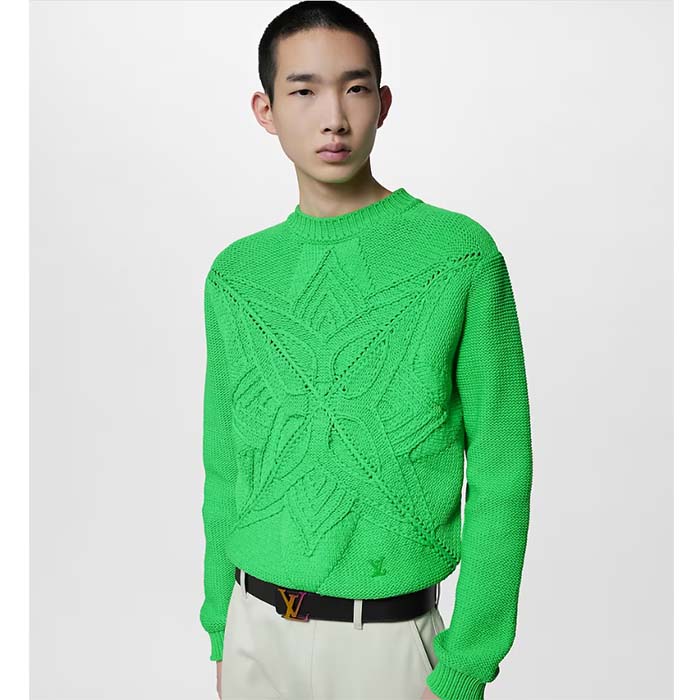 Louis Vuitton Unisex LV Initials 40 MM Reversible Belt Multicoloured Leather Metal Buckle