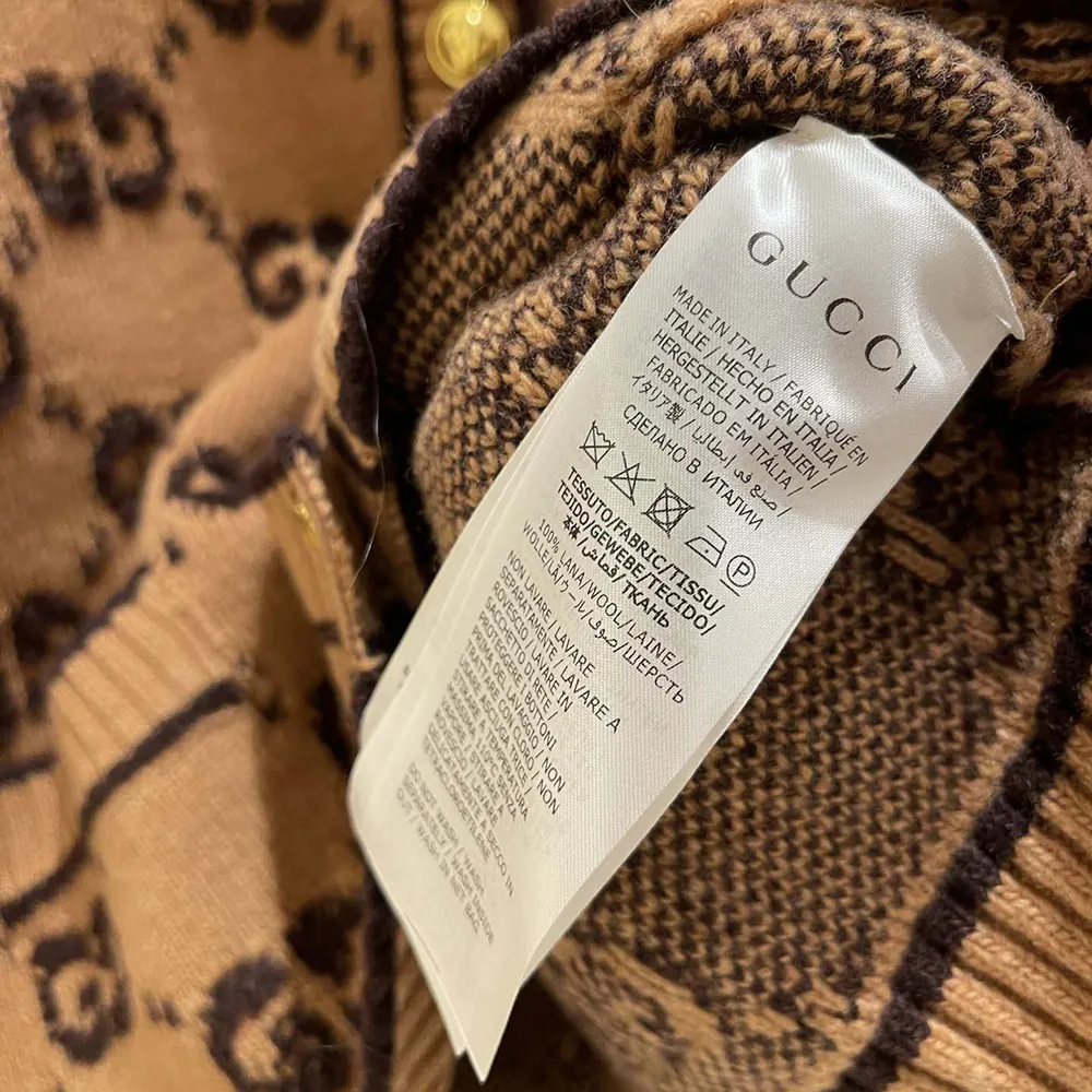 Gucci Women GG Wool Boucle Jacquard Cardigan 713300XKCNA2668