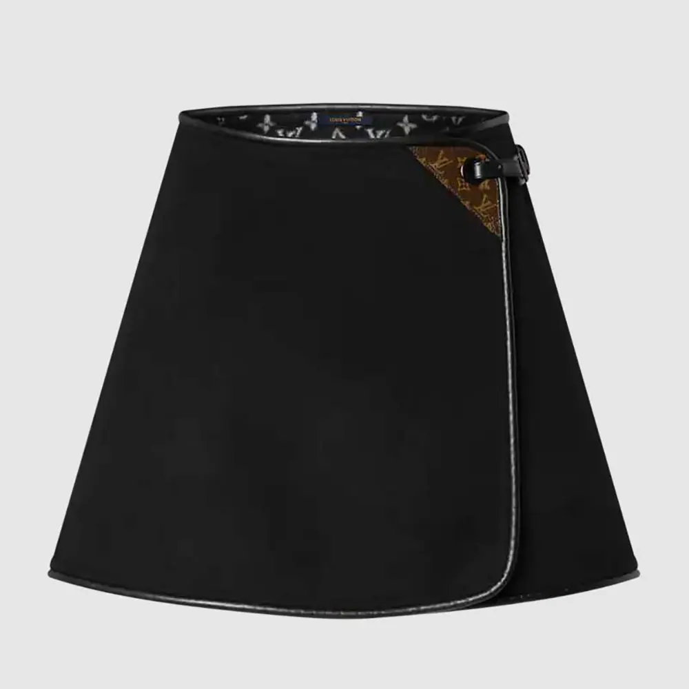 Louis Vuitton Women Double Face Mini Wrap Skirt 1AIQOT