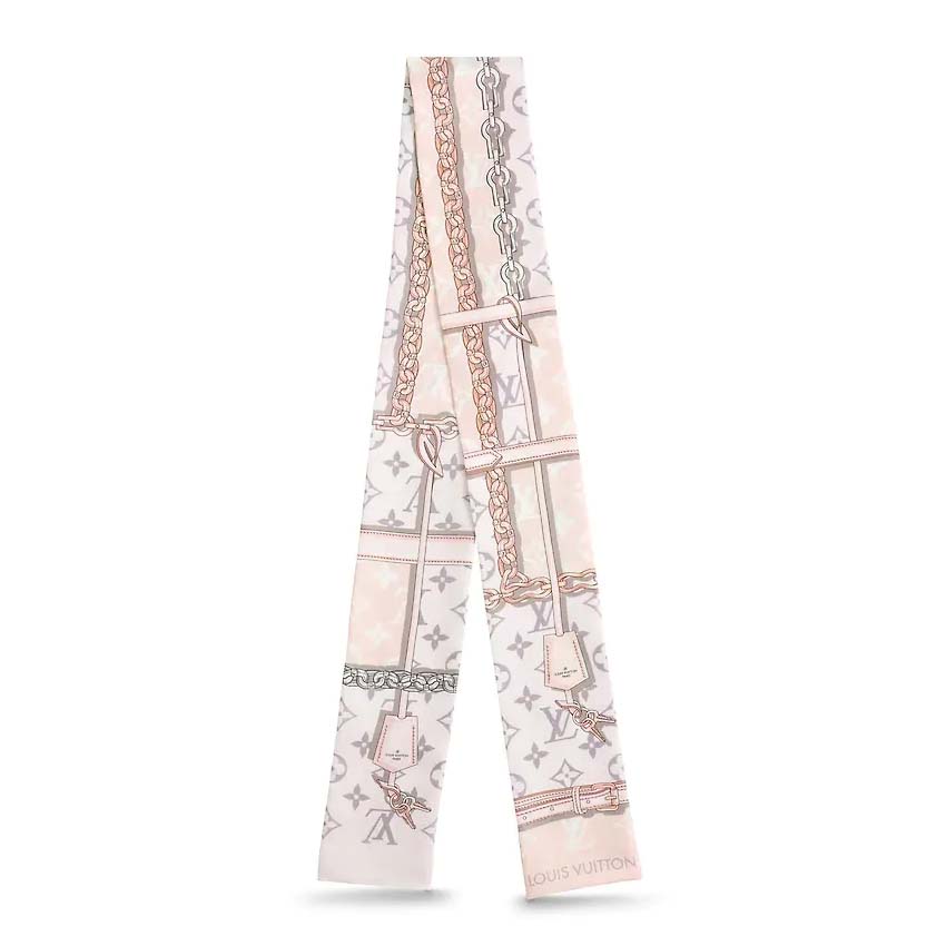 Louis Vuitton LV Women Monogram Confidential Silk Bandeau with Monogram