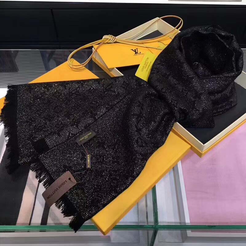 Louis Vuitton LV Timeless Stole Scarf in Cashmere