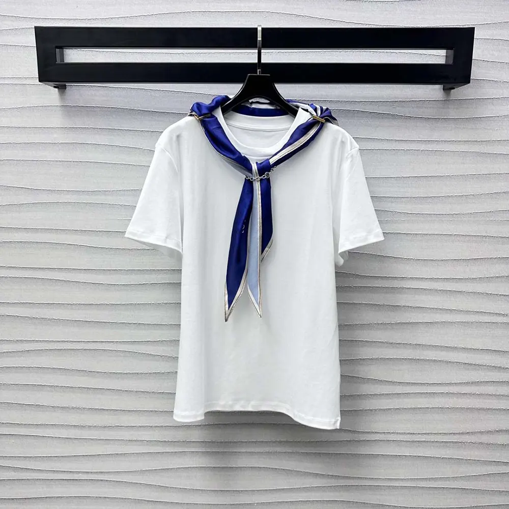Louis Vuitton LV Women Nautical Scarf T-Shirt 1AHJ08