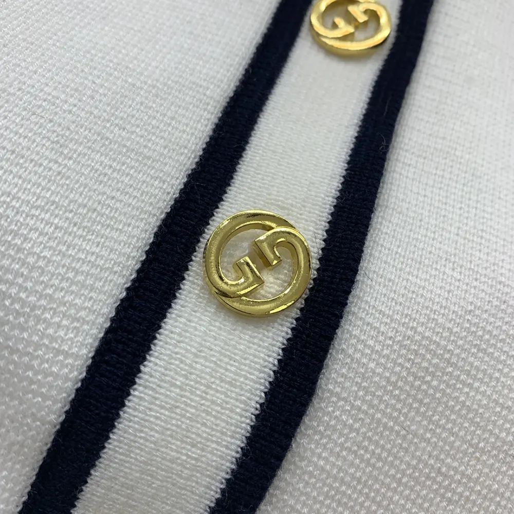 Gucci Women Fine Wool Polo Dress 813816XKEHH9034