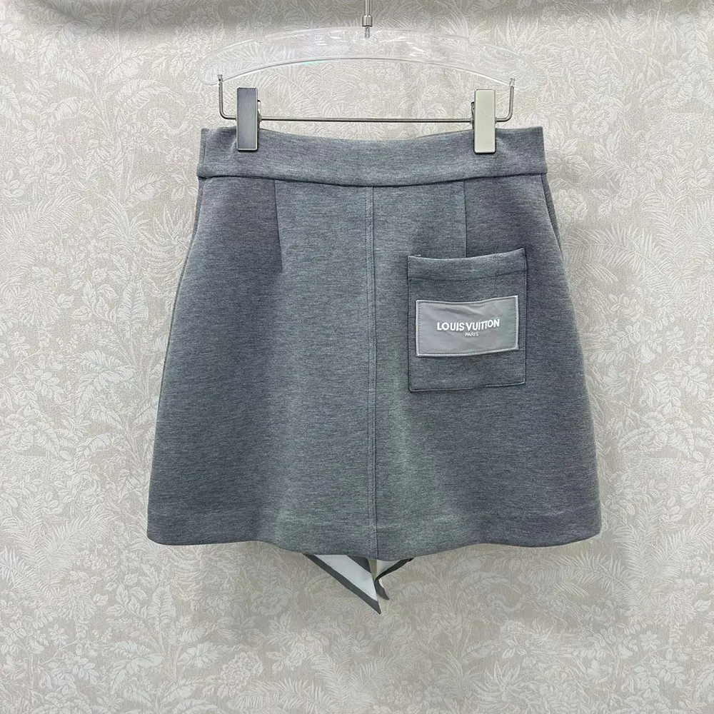 Louis Vuitton Women Monogram Scarf Mini Skirt 1AIR68