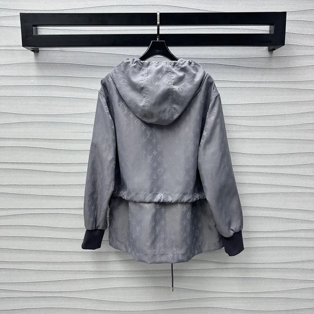 Louis Vuitton Women Hooded Monogram Parka 1AGO41