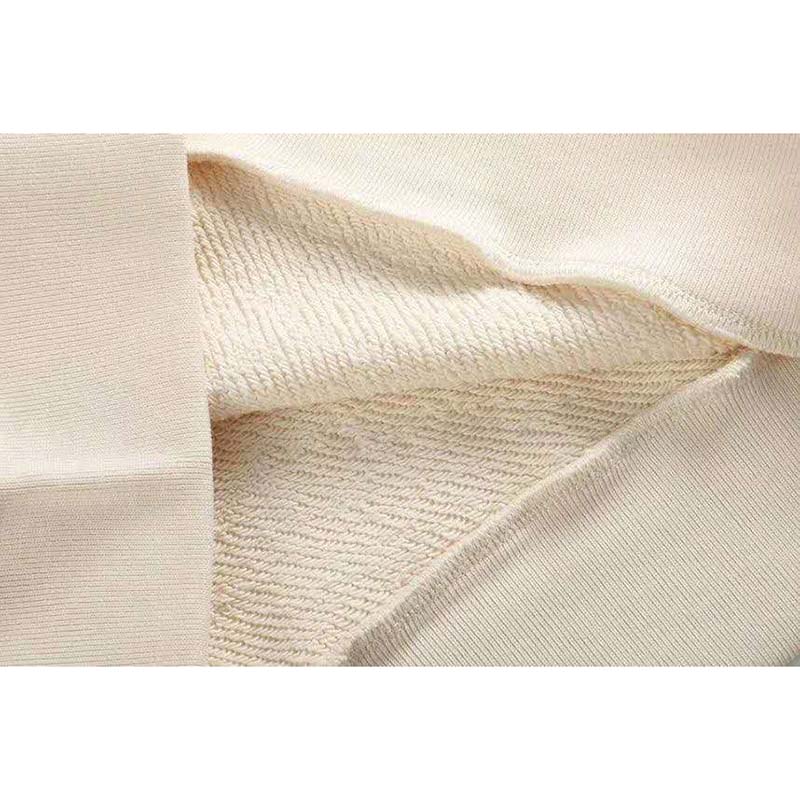 Gucci Women Beverly Hills Cherry Print Sweatshirt Cotton Jersey Crewneck Puff Sleeves-White