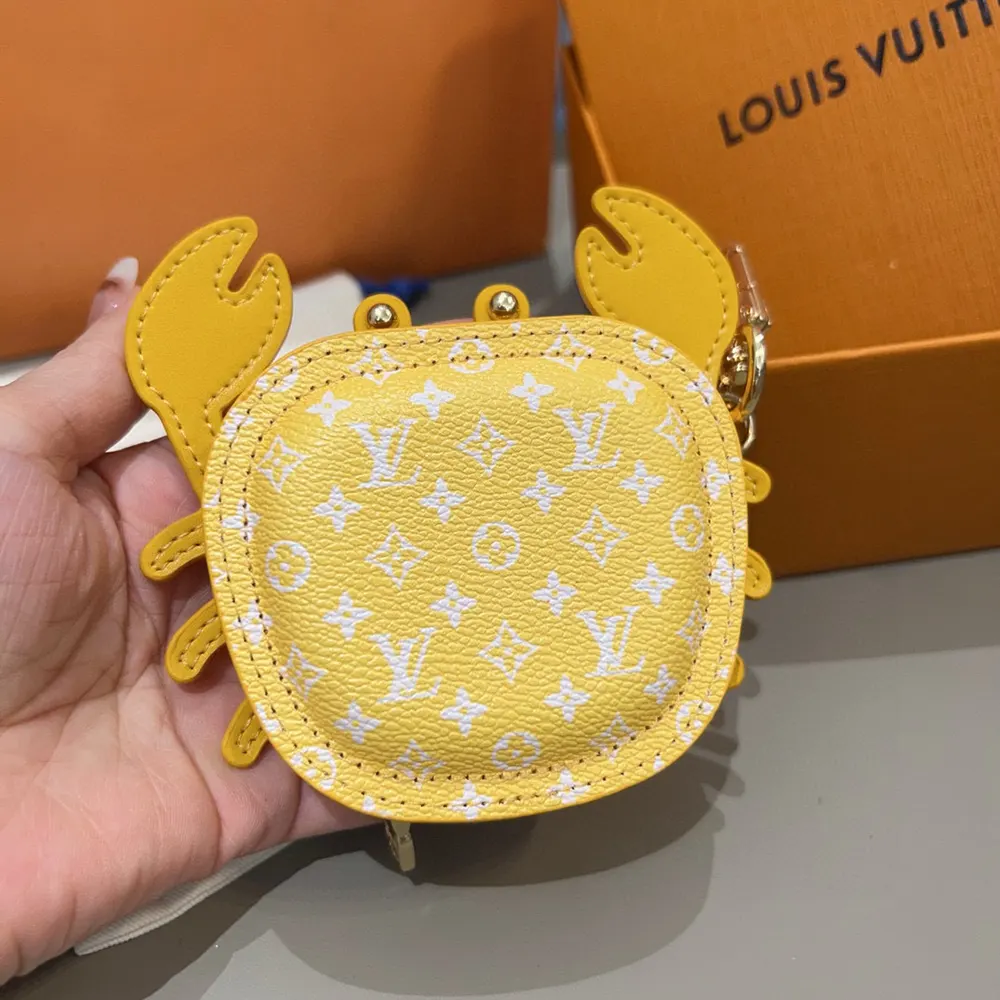 Louis Vuitton LV Women LV Crab Bag Charm-Yellow M01932