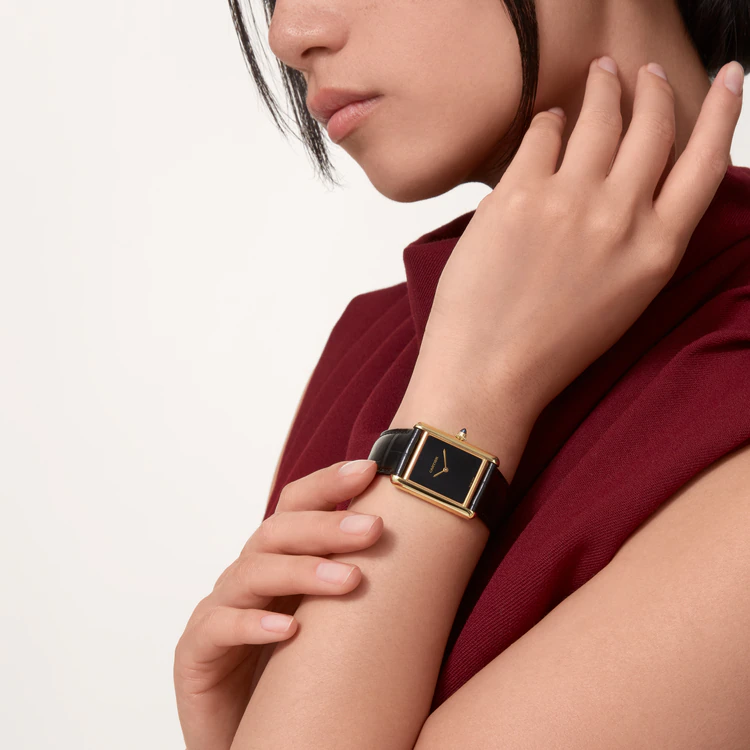 CARTIER TANK WATCH,LARGE MODEL