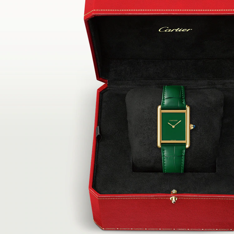 CARTIER TANK WATCH,LARGE MODEL