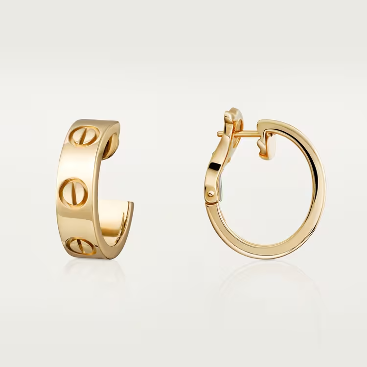 CARTIER LOVE EARRINGS
