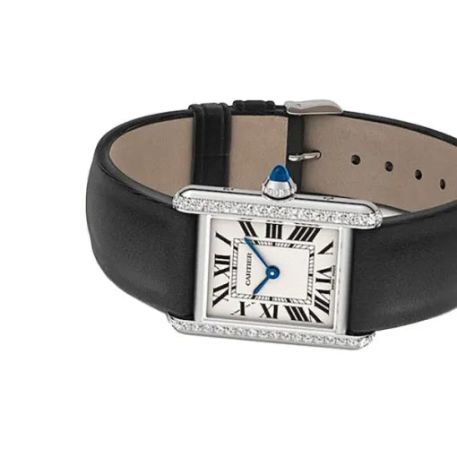 CARTIER Cartier Tank Must Women Quartz Silver Calf Watch W4TA0016 – Japanese 7A