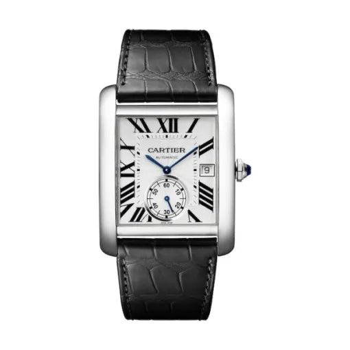 CARTIER Cartier Tank MC Men Automatic Silver Alligator Watch W5330003 – Japanese 7A