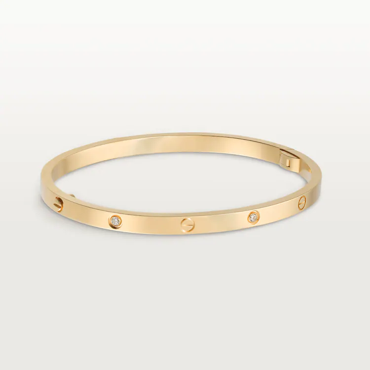 CARTIER LOVE BRACELET, SMALL MODEL, 6 DIAMONDS – 16