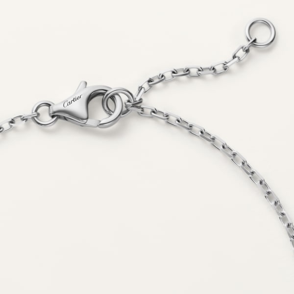 CARTIER LOVE BRACELET, ON CHAIN, PAVED