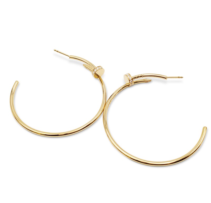 CARTIER JUSTE UN CLOU EARRINGS