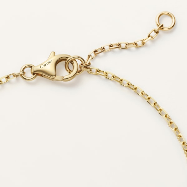 CARTIER LOVE BRACELET, ON CHAIN, PAVED