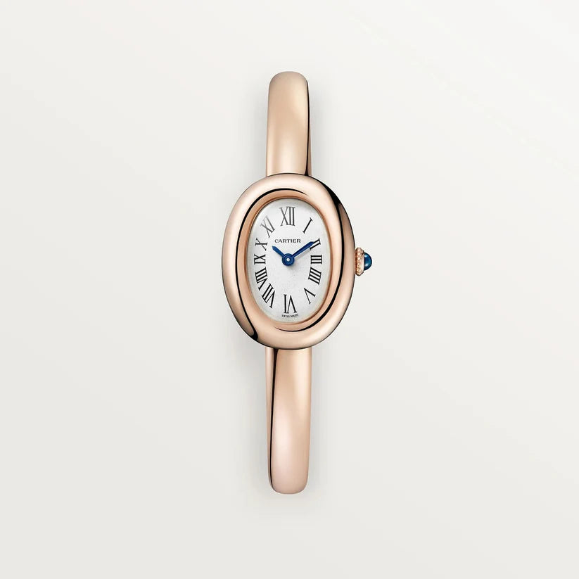 CARTIER Baignoire (Size 16) Mini 18-Karat Rose Gold Watch
