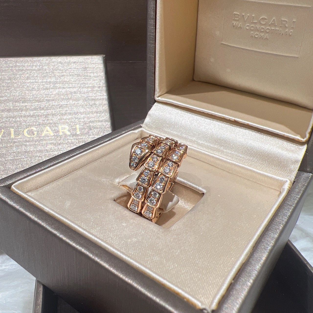 Bulgari Serpenti Viper Ring