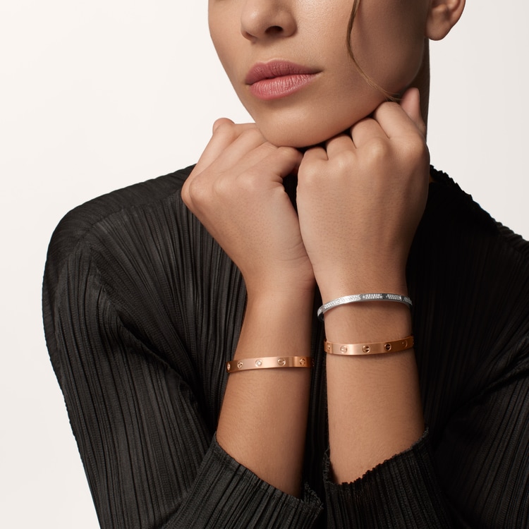 CARTIER CARTIER LOVE BRACELET,CLASSIC MODEL,BRUSHED