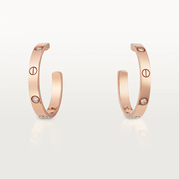 CARTIER LOVE EARRINGS
