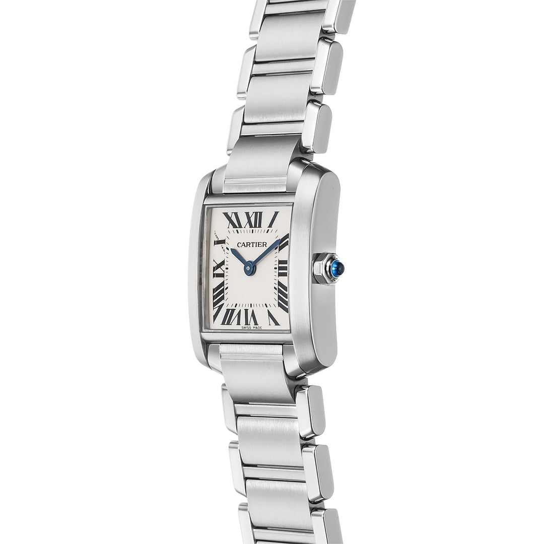 CARTIER TANK FRANCAISE STAINLESS STEEL QUARTZ