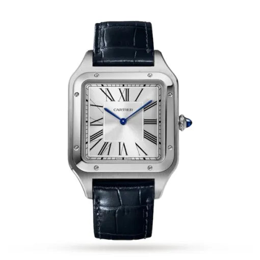 CARTIER Cartier Santos-Dumont Men Automatic Silver Stainless Steel Watch WSSA0032