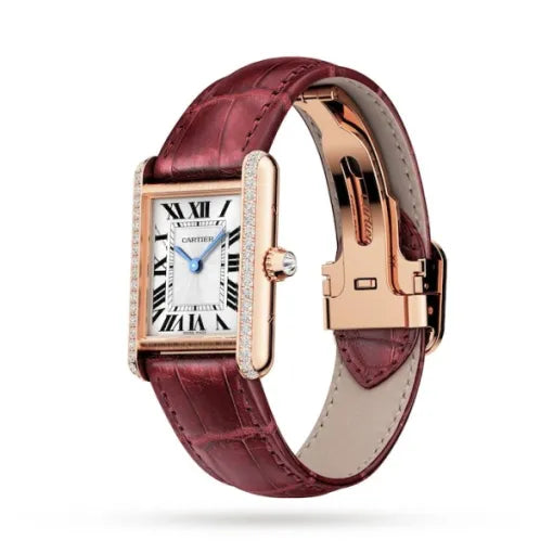 CARTIER Cartier Tank Louis Women Automatic Silver Leather Watch WJTA0037 – Japanese 7A