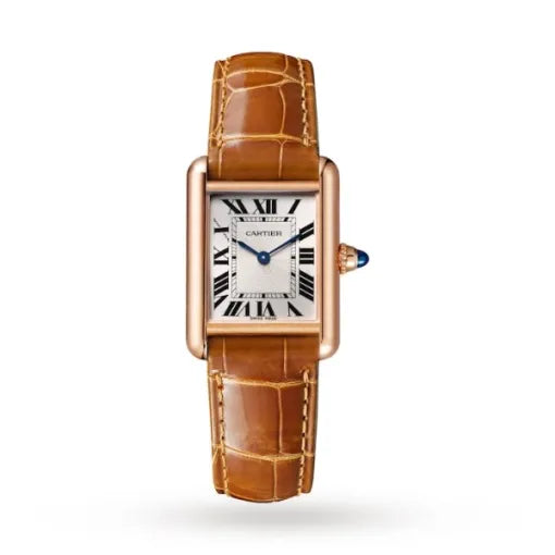 CARTIER Cartier Tank Louis Women Automatic Silver Alligator Watch WGTA0010