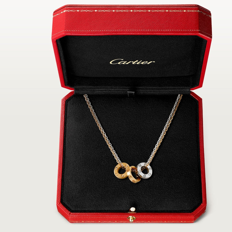 CARTIER LOVE NECKLACE, 6 DIAMONDS