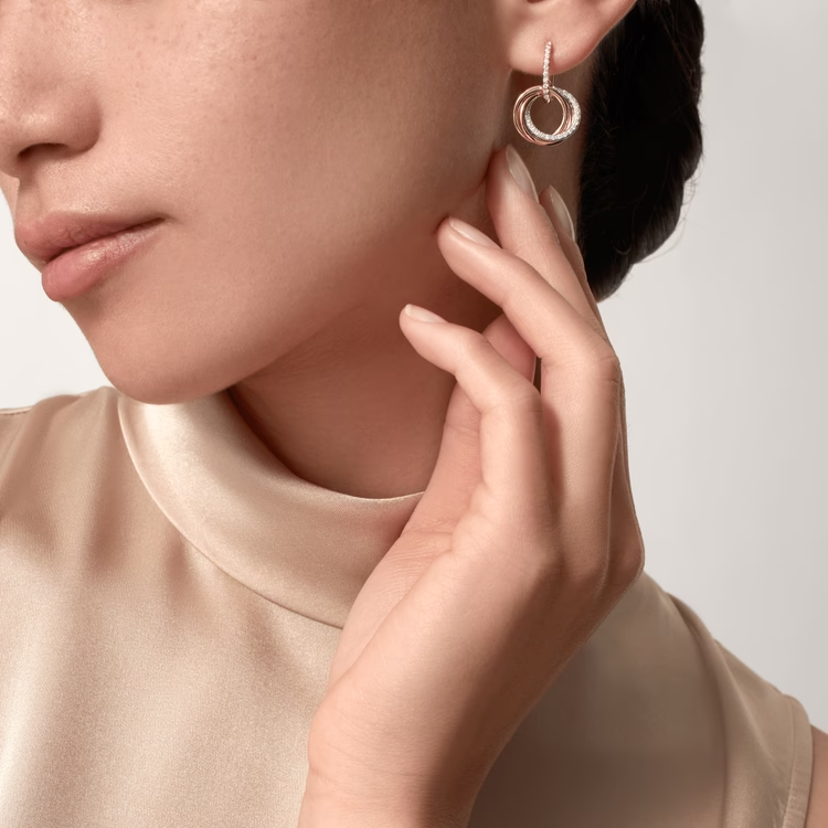CARTIER TRINITY EARRINGS