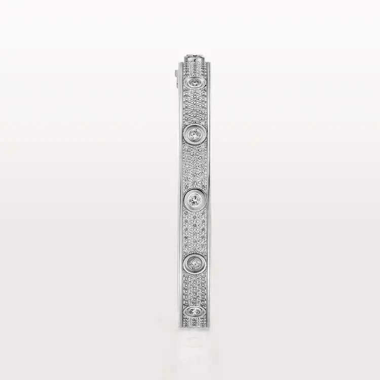 CARTIER LOVE BRACELET, DIAMOND-PAVED – 16