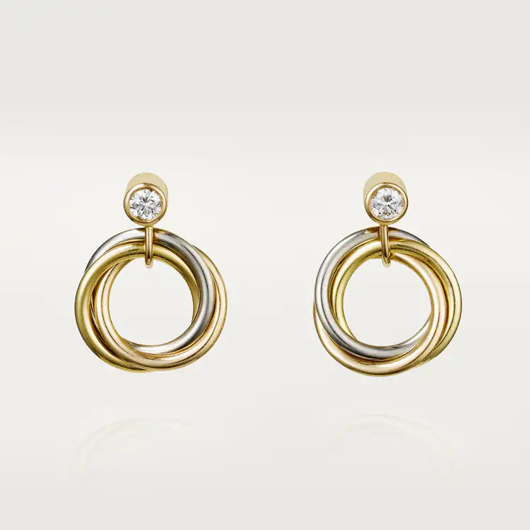 CARTIER TRINITY EARRINGS