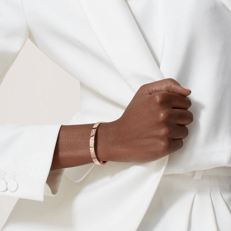 CARTIER LOVE BRACELET, 10 DIAMONDS – 16