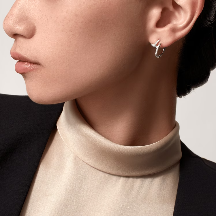 CARTIER JUSTE UN CLOU EARRINGS