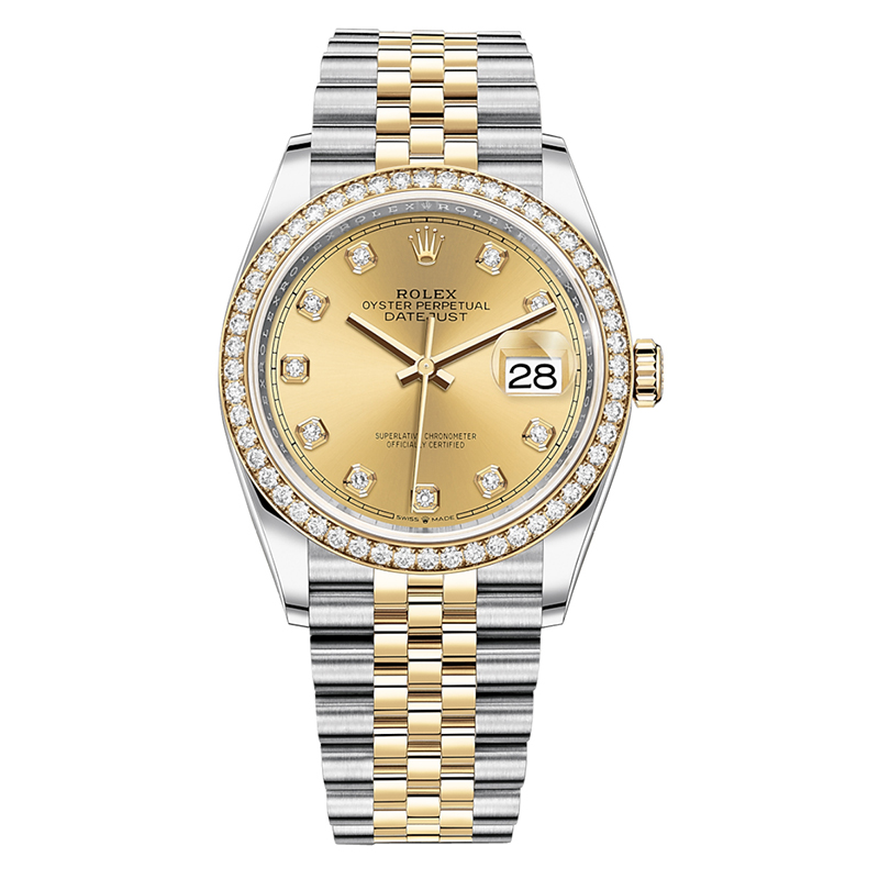 Rolex Datejust 36mm 126283RBR Diamond Bezel