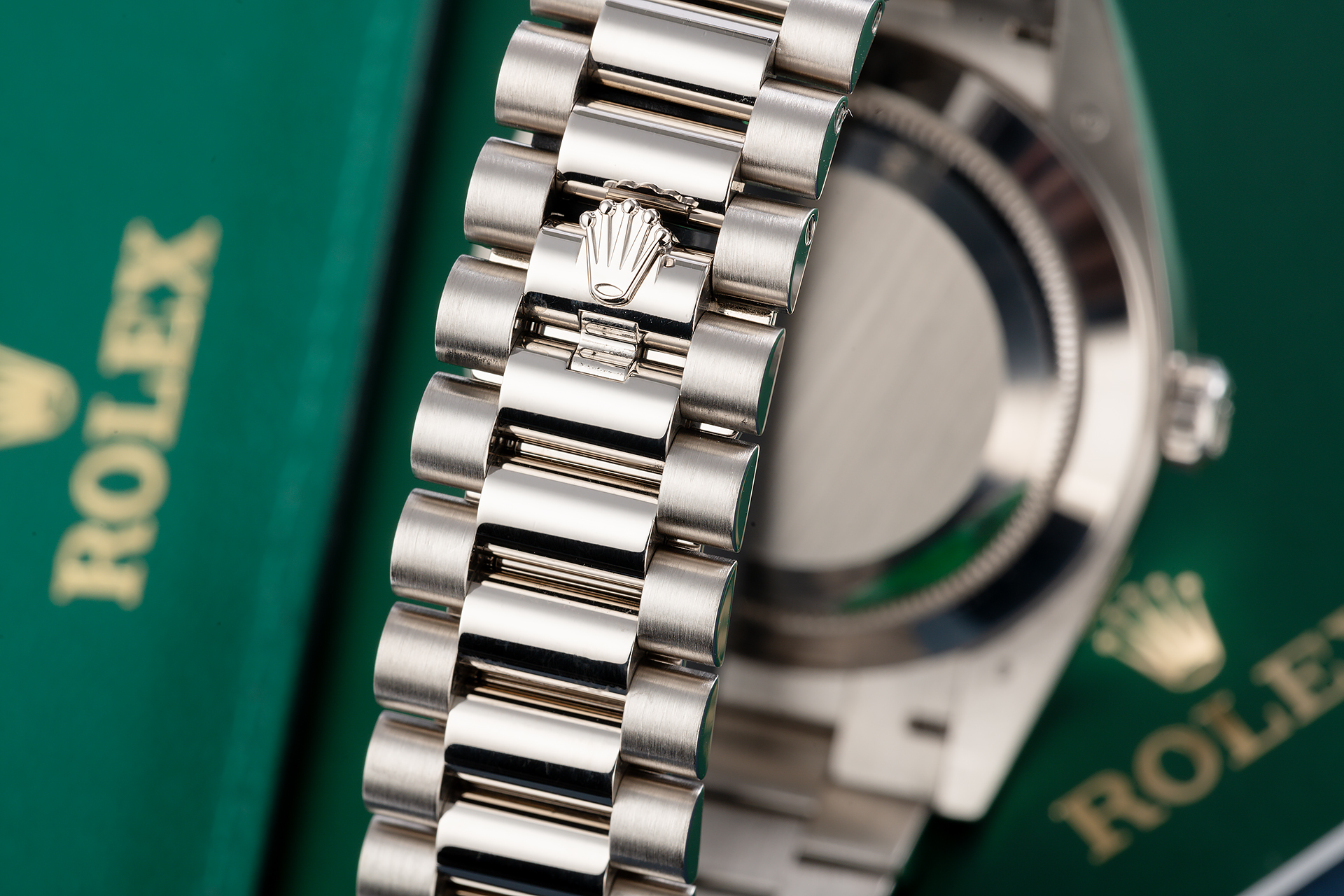 Rolex Day-Date 40 White Gold President