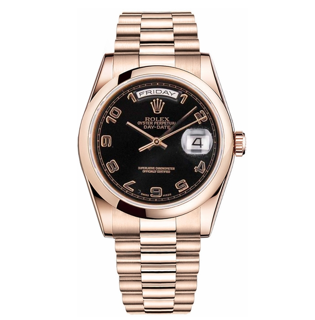Rolex President Day-Date Solid 18k Rose Gold 36mm