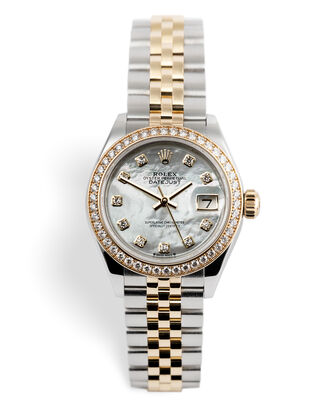 Rolex LADY-DATEJUST OYSTER 28 MM OYSTERSTEEL YELLOW GOLD AND DIAMONDS 279383RBR