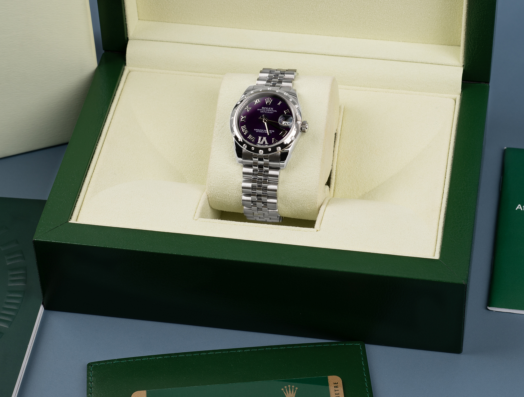 Rolex Datejust Diamond Bezel 178344