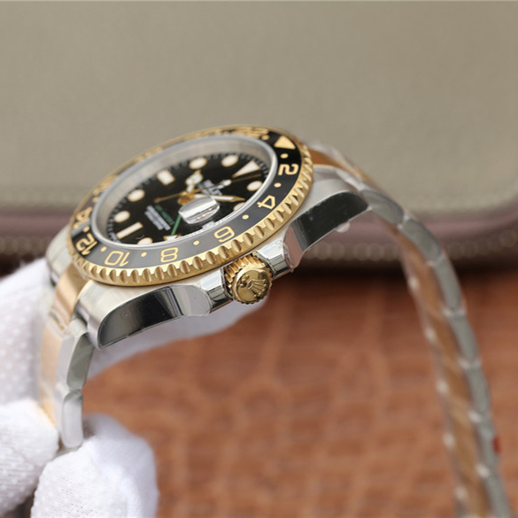Rolex GMT-Master II Two Tone Black Dial 40mm