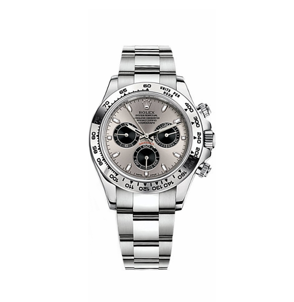 Rolex Daytona Steel Dial with Black Subdials 40mm