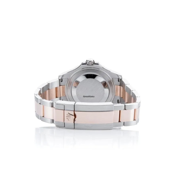 Rolex Yacht-Master 37 Steel and Everose Gold Rolesor Yacht-Master 37 Watch - Black Dial - Oyster Bracelet 268621