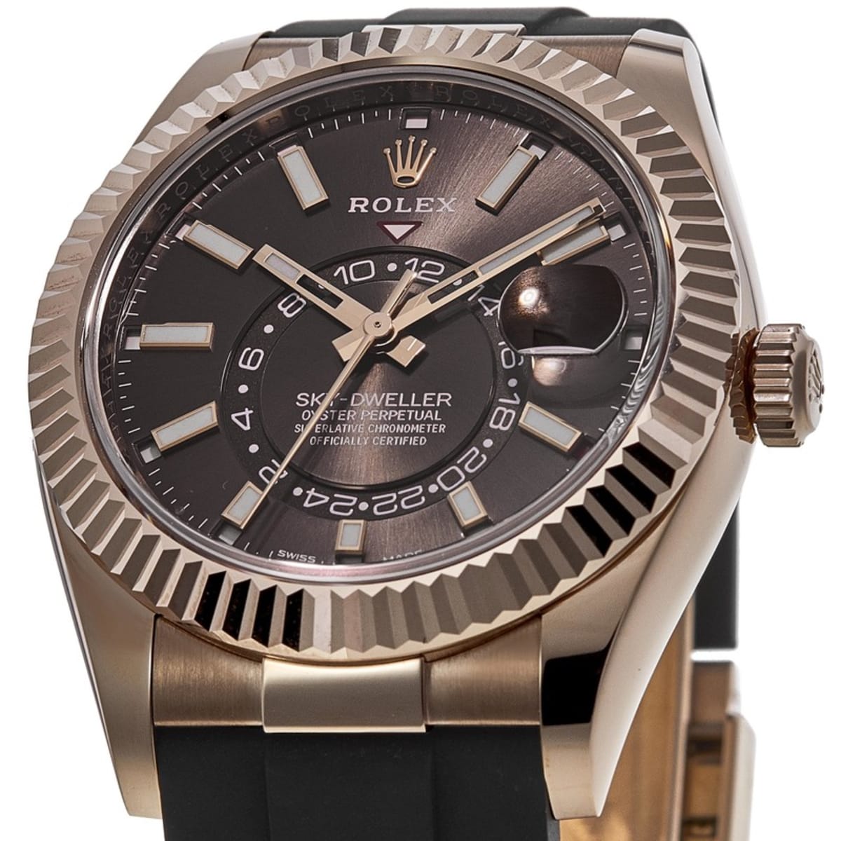 Rolex Sky-Dweller Oyster Everose gold 42mm