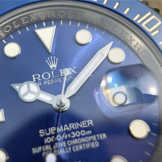 Rolex Submariner Date Blue Dial 40mm