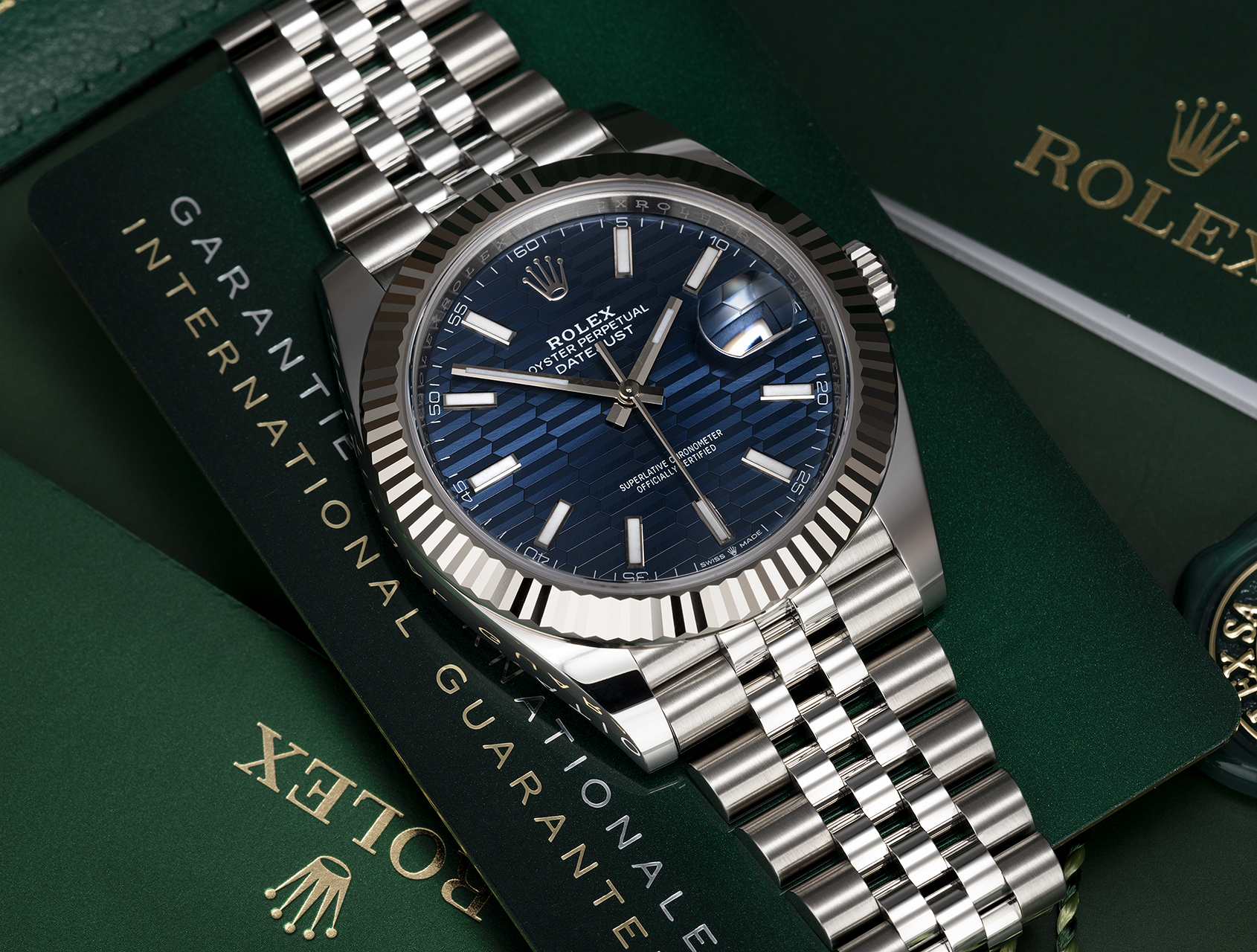 Rolex Datejust Fluted Motif   126334 - New Model