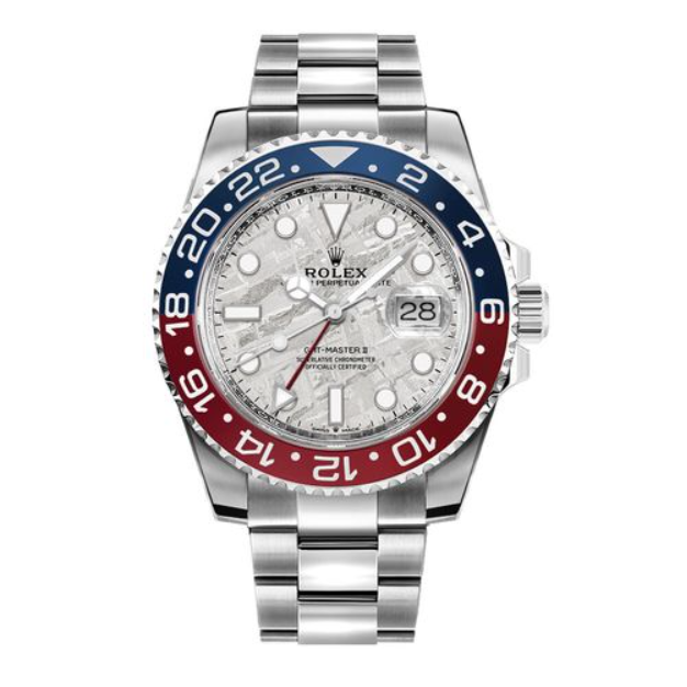 Rolex GMT Master II Pepsi Meteorite Dial Men's Watch 126719BLRO-0002