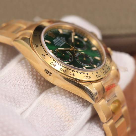Rolex Daytona Gold Green Dial 40mm