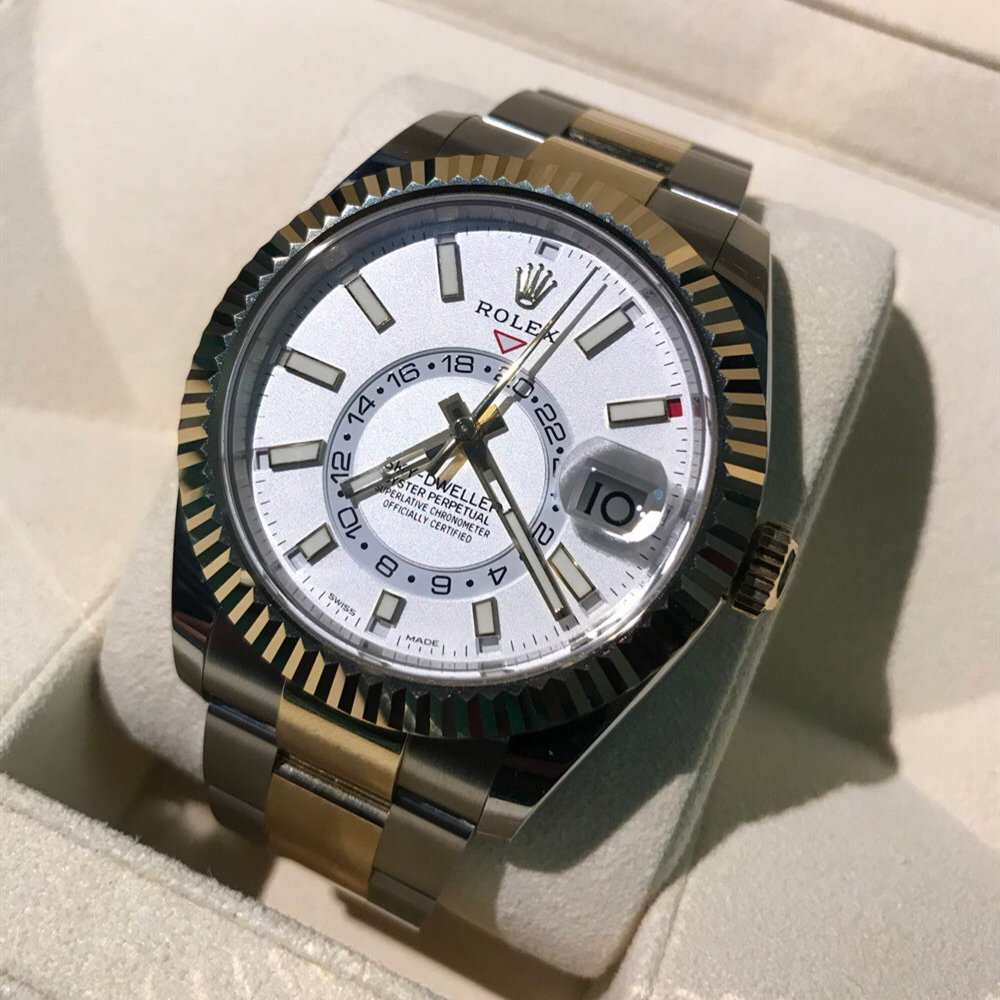 Rolex Sky-Dweller White Dial 42mm