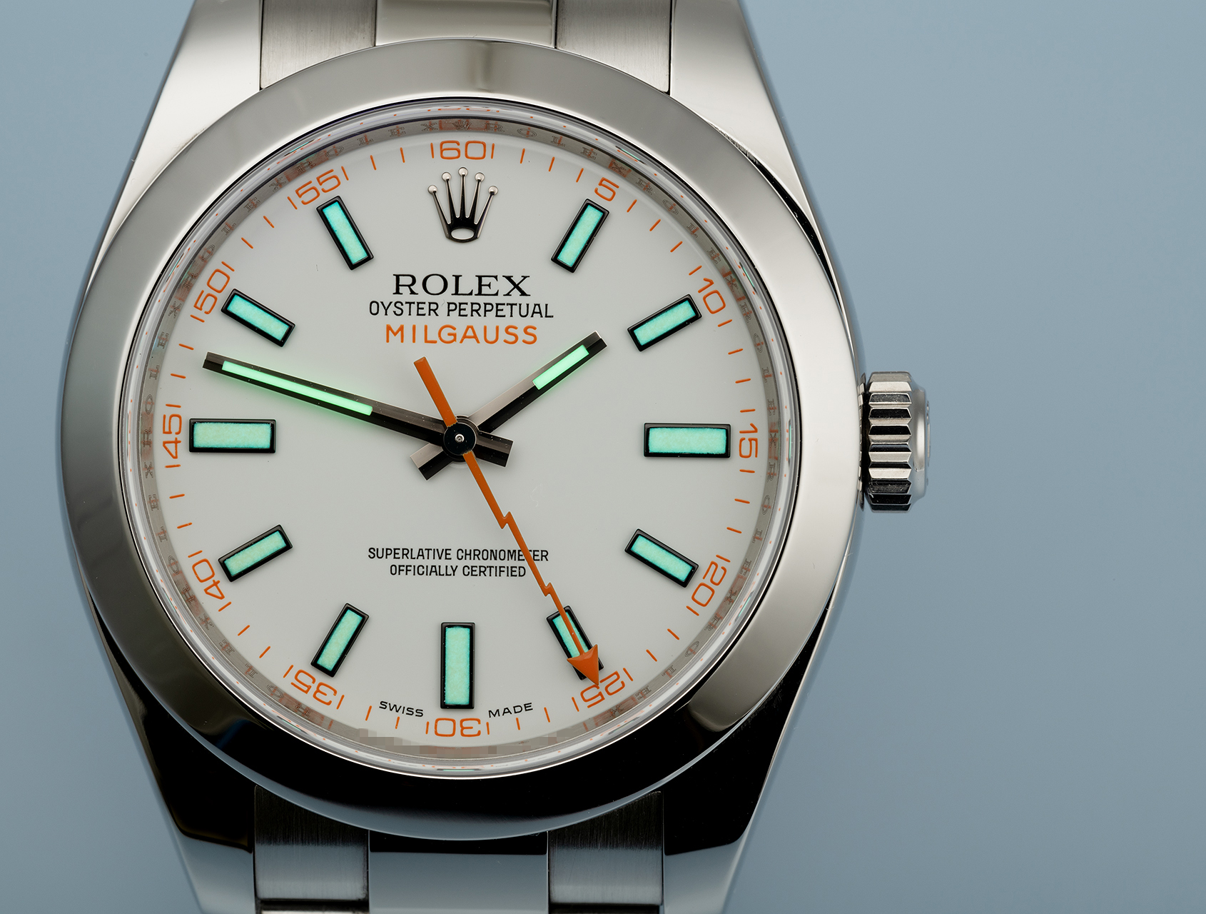 Rolex Milgauss Men's Watch 116400
